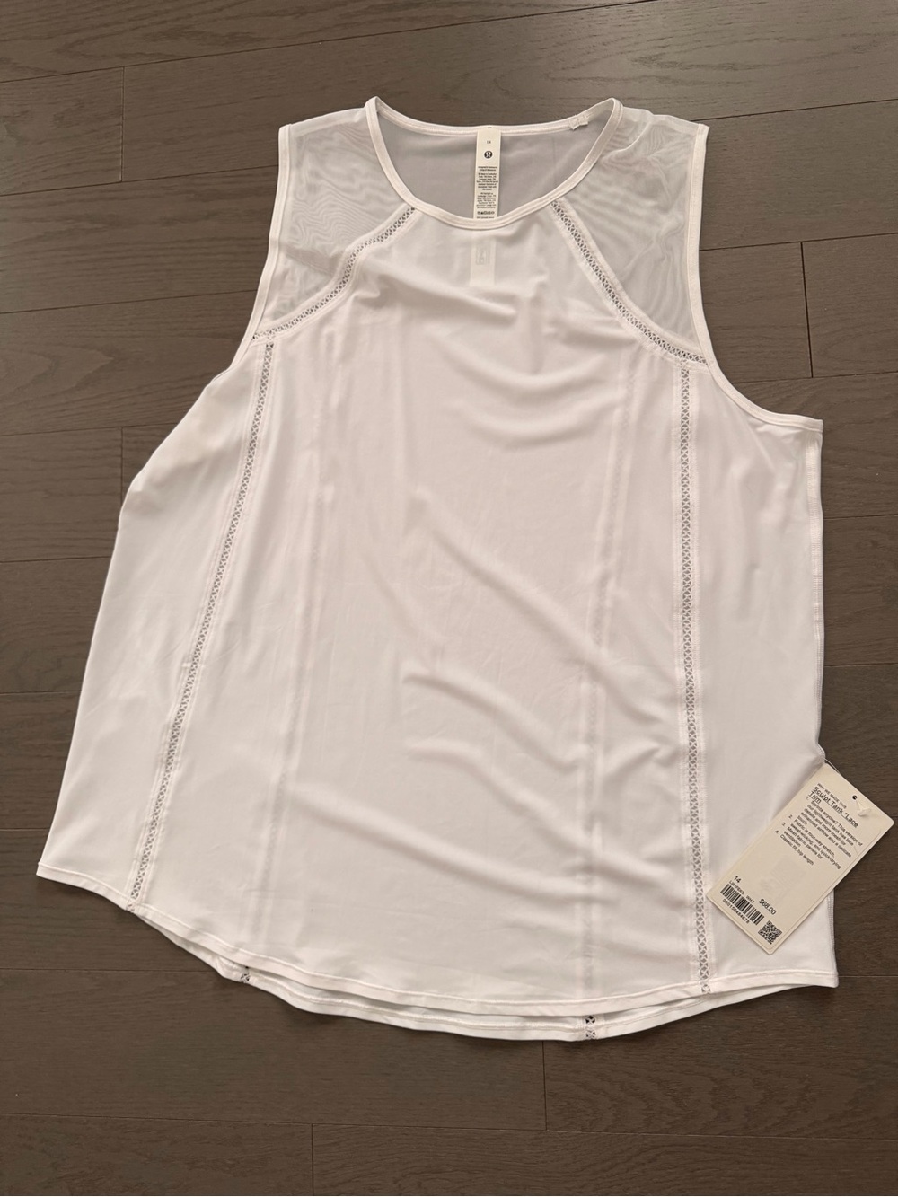 Lululemon Women’s Sculpt Tank with Lace Trim
- size 14 BNWT